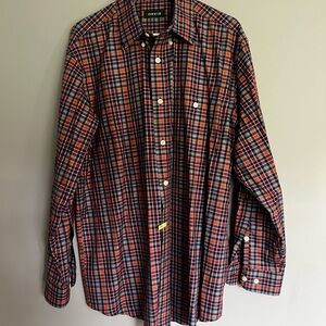Orvis Multicolor Plaid Long Sleeve Shirt